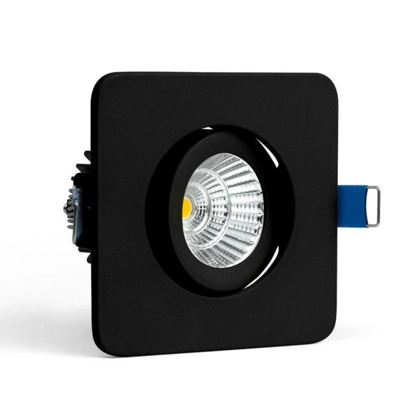 Oprawa wpuszczana GRIG 8W neutralna 4000K szer. 11cm czarny 30 st