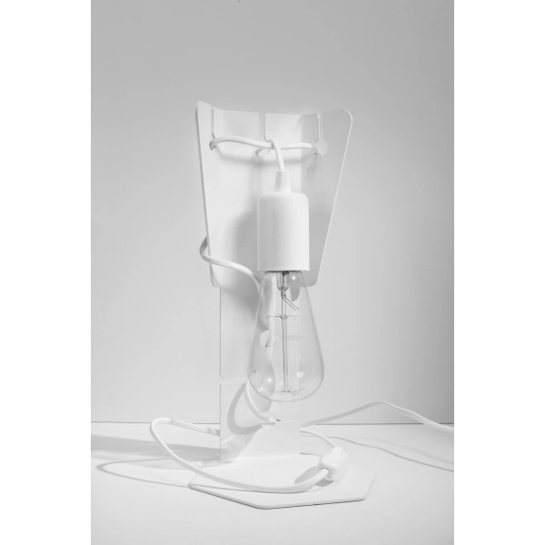 Lampa biurkowa ARBY SL.0879 biała 1xE27