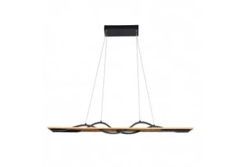 Lampa wisząca Italux Conato PND-23848-30W-BK-GD