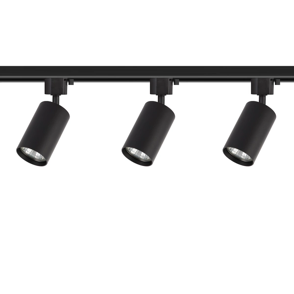 Zestaw Oprawa Tiger Track Czarny 3xGU10 1m