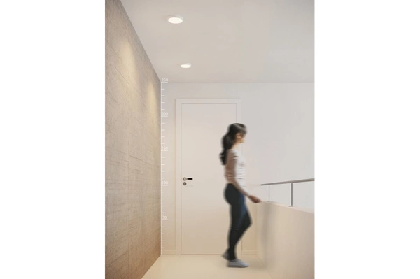 Azzardo SLIM 22 ROUND 4000K IP44 BLACK 4164