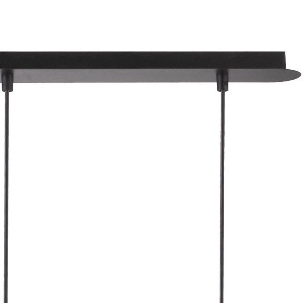 Lampa wisząca listwa III LUTO KOŁO czarna