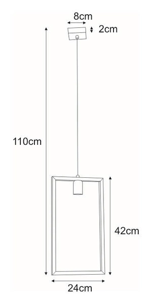 Lampa wisząca K-4031 z serii LAVAYA