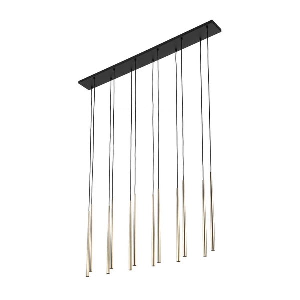 PIANO BLACK GOLD LAMPA WISZACA 12 10119