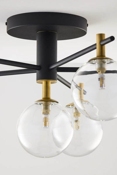 Nowoczesna Lampa sufitowa FIGARO wys. 34cm 6xG9 14W IP20 | Złoty