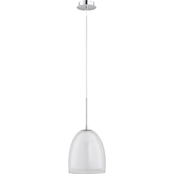 Lampa wisząca ALFA RONDA BIAŁA 1xE27 18cm | 9122
