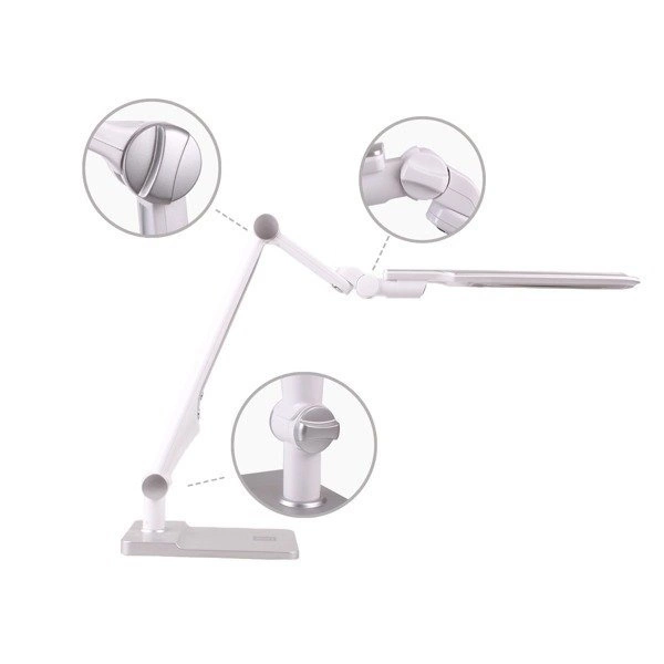 Lampa kreślarska TAVOLO LED 9W | biały srebrny