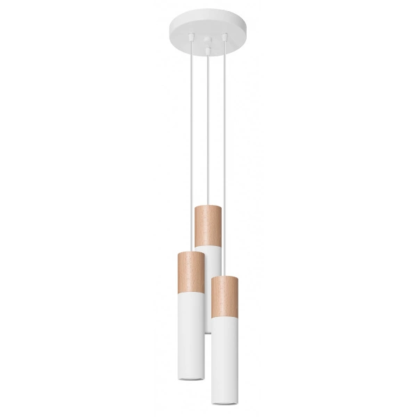Lampa wisząca PABLO 3P SL.1013 biała 3xGU10