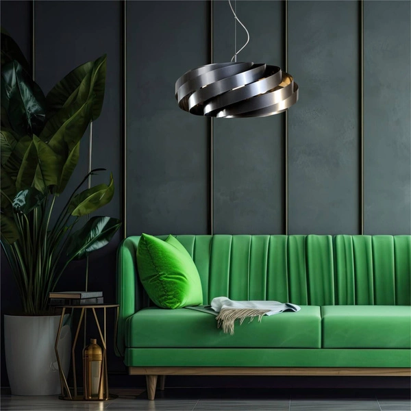 1136 LAMPA WISZĄCA VENTO 60 CM ANTRACYT