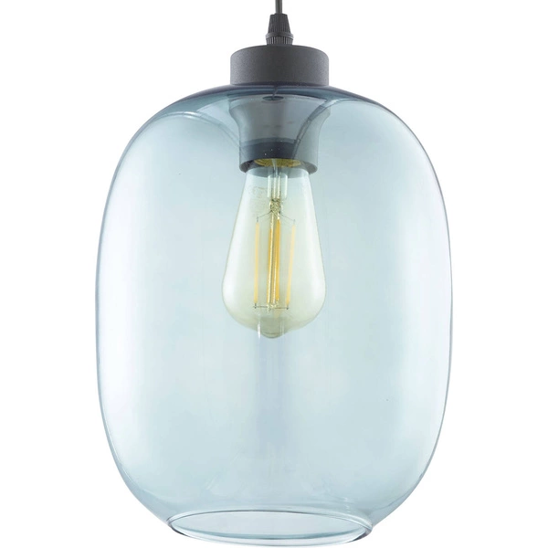 Nowoczesna lampa wisząca czarny/niebieski ELIO 3182 3182