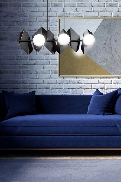 Lampa wisząca Emibig DRIFTON 6 Czarny 636/6