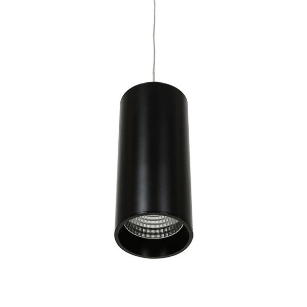Lampa wisząca Moldes Big BL Pendant wys. 26cm 12W LED barwa ciepła 3000K | czarny