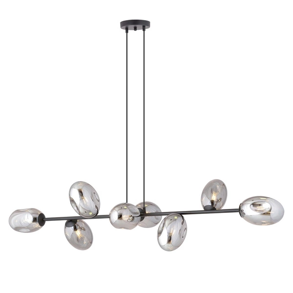 Lampa sufitowa Emibig PANDORA 8 BL GRAFIT 1263/8
