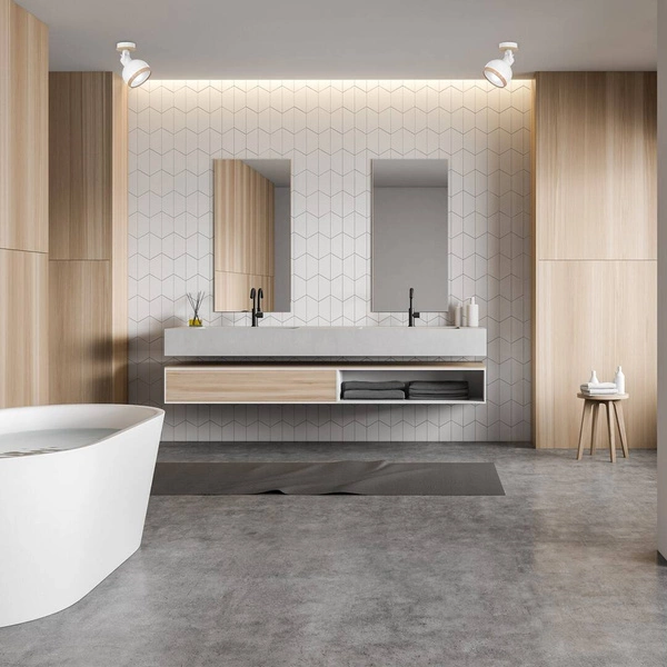 Kinkiet nowoczesny reflektorek kula OVAL I biały