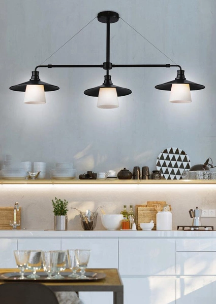 Lampa sufitowa LOFT 33-43115 czarna 3x60W E27