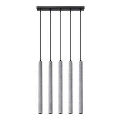 Lampa wisząca PASTELO 5L beton
