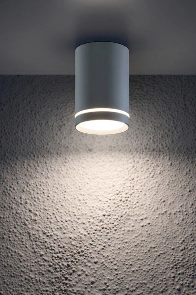 Lampa sufitowa TUBA 2276007, szara, 1x15W GU10