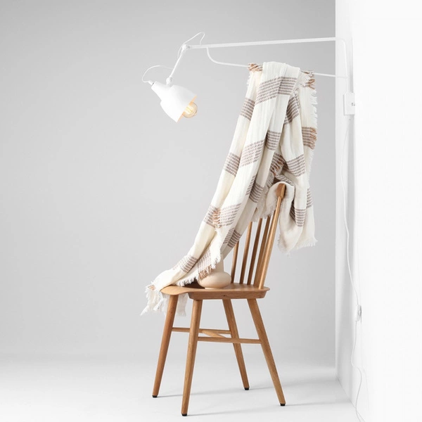 Aldex Kinkiet SOHO (duży) 1002C_D, biały, 1x60W E27