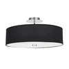 Lampa sufitowa plafon VIVIANE śr 50cm czarny 6390