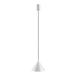 Lampa wisząca ZENITH M SILK GRAY śr. 35cm GU10 | szary 10878