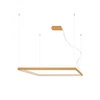 Lampa wisząca NELYA L, złota, 70W LED, barwa ciepła 3000K, TH.155
