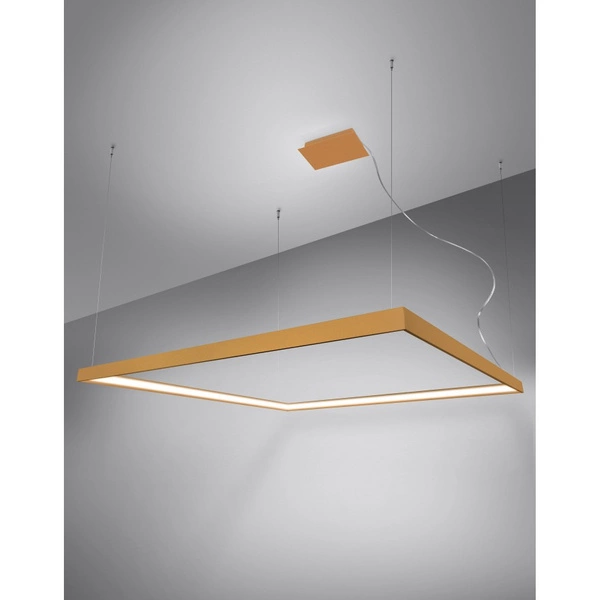 Lampa wisząca NELYA L, złota, 70W LED, barwa neutralna 4000K, TH.158