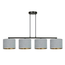 Lampa wisząca Emibig HILDE 4 BL GRAY 1050/4