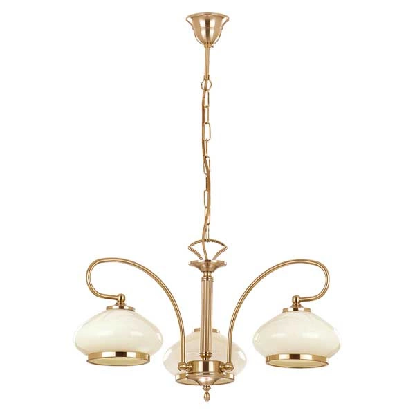 Żyrandol ALFA ASTORIA ZŁOTA 3xE27 60cm | 3321