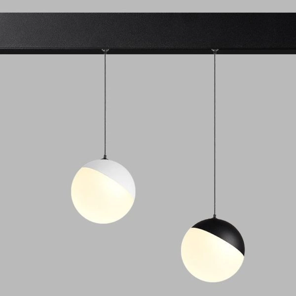 Lampa kula wisząca śr. 10cm MultiLINE ORB 7W 3000K ciepła 120st | czarny