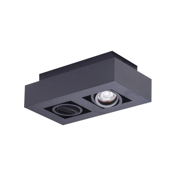Azzardo NIKEA 2 GU10 WH/BK 4433
