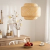 Lampa Wisząca Boho z Bambusa Abruzzo Livia 42cm E27