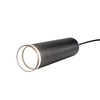 MADARA MINI RING GU10 ZWIS NA SZYNOPRZEWÓD 3F 230V IP20 fi55*200mm CZARNY kabel 1m