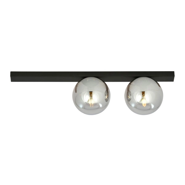 Lampa sufitowa Emibig FIT 2 Czarny/GRAFIT 1122/2