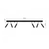 Nowoczesna lampa sufitowa EYETECH 6 SL.0901 czarna 6xG9