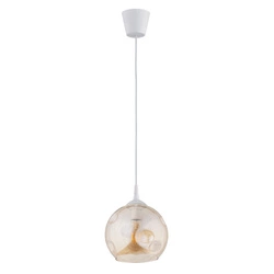 Lampa wisząca ALFA POLON BIAŁA 1xE27 20cm | 61295