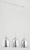 Lampa wisząca ALFA RONDA CHROM 3xE27 18cm | 60140