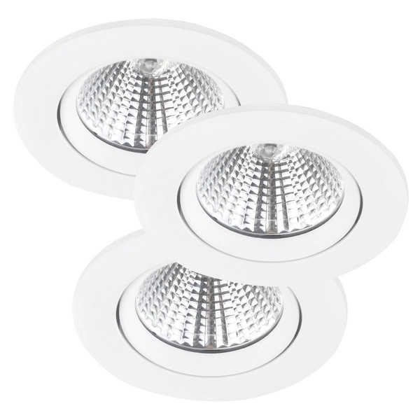Oprawa wpuszczana FREMONT LED 2700K Biała ciepła Metal | Biały