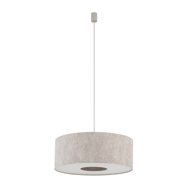 Lampa wisząca CEDRO M E27 wys.130cm szer.50cm | Beż 11665