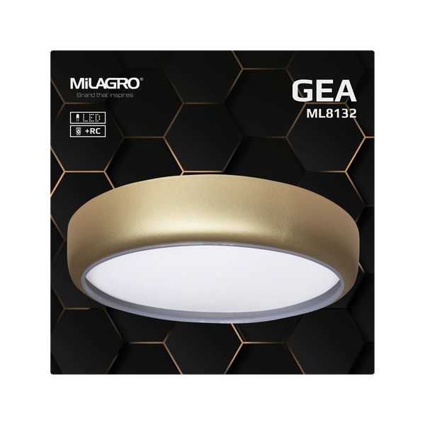 Plafon GEA GOLD 36W LED, Ø390 mm, ML8132