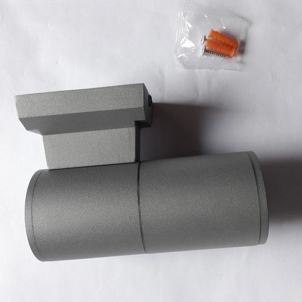 Kinkiet elewacyjny NEGRO I GU10 szary 4425