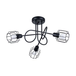 Żyrandol BELUCI 3S, czarny, 3x40W E14, SL.1118