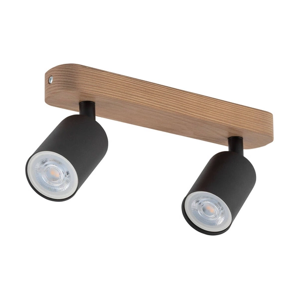 Lampa sufitowa TOP WOOD 3291 2xGU10 czarna 3291
