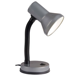 Lampa stojąca Brilliant Junior 1x40W E27 Tytanowy Metal/Plastik