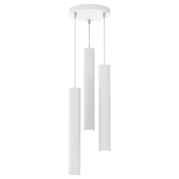 Lampa wisząca HUDSON, MLP8800, biała, 3x8W GU10