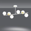Lampa sufitowa Emibig FLOKI 6 Biały GOLD 1023/6