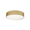 Lampa sufitowa plafon z abażurem TURDA IV złoty śr. 65cm 8955