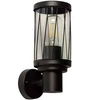 Kinkiet zewnętrzyny Czarny Klasyczny IP44 Abruzzo Francesco E27 24cm