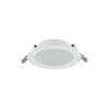 Lampa wpuszczana MYKONOS LED szer. 11,5cm 6W barwa neutralna 4000K | biały 10536