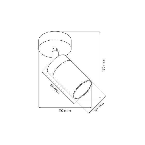 Kinkiet JOKER CASHMERE/GOLD 1xGU10