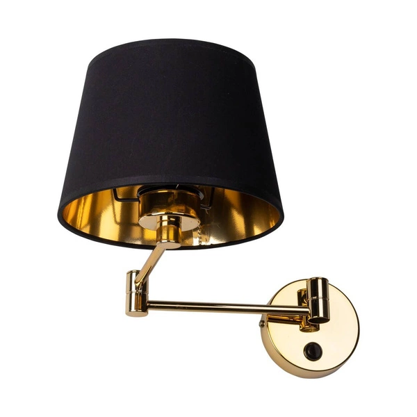 GLORY BLACK KINKIET 1 PŁ 6483